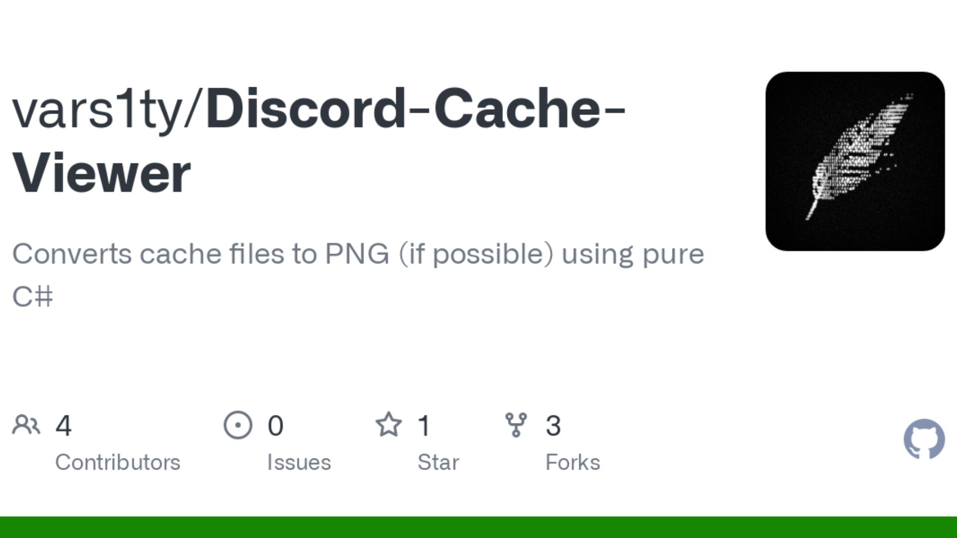 Discord Cache Github Post