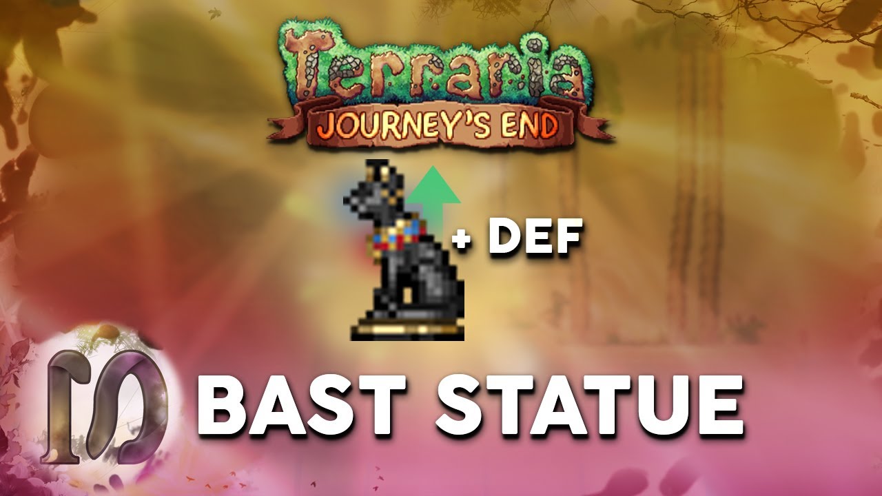The Bast Statue In Terraria A Punny Tribute To The Egyptian Goddess