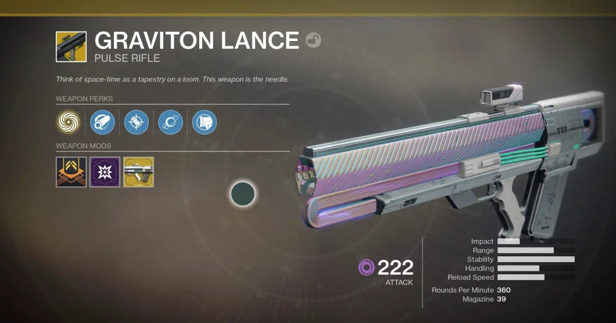 Graviton Lance Catalyst Farm A Must Have For Any Guardian In Destiny 2