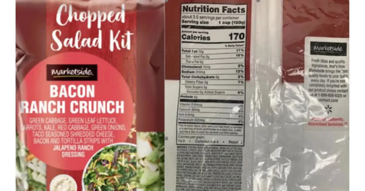 Listeria Concerns Prompt Recall Of Salad Kits And Cheese At Walmart